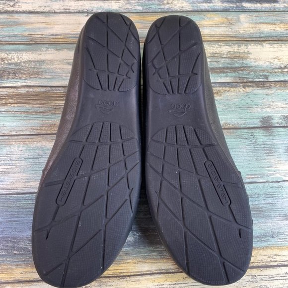 Abeo Bio System Taylin Womens Gray Leather Loafer Shoe Size 7.5M Arch Support - Picture 6 of 12